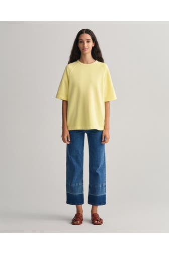 GANT T-Shirt hellgelb