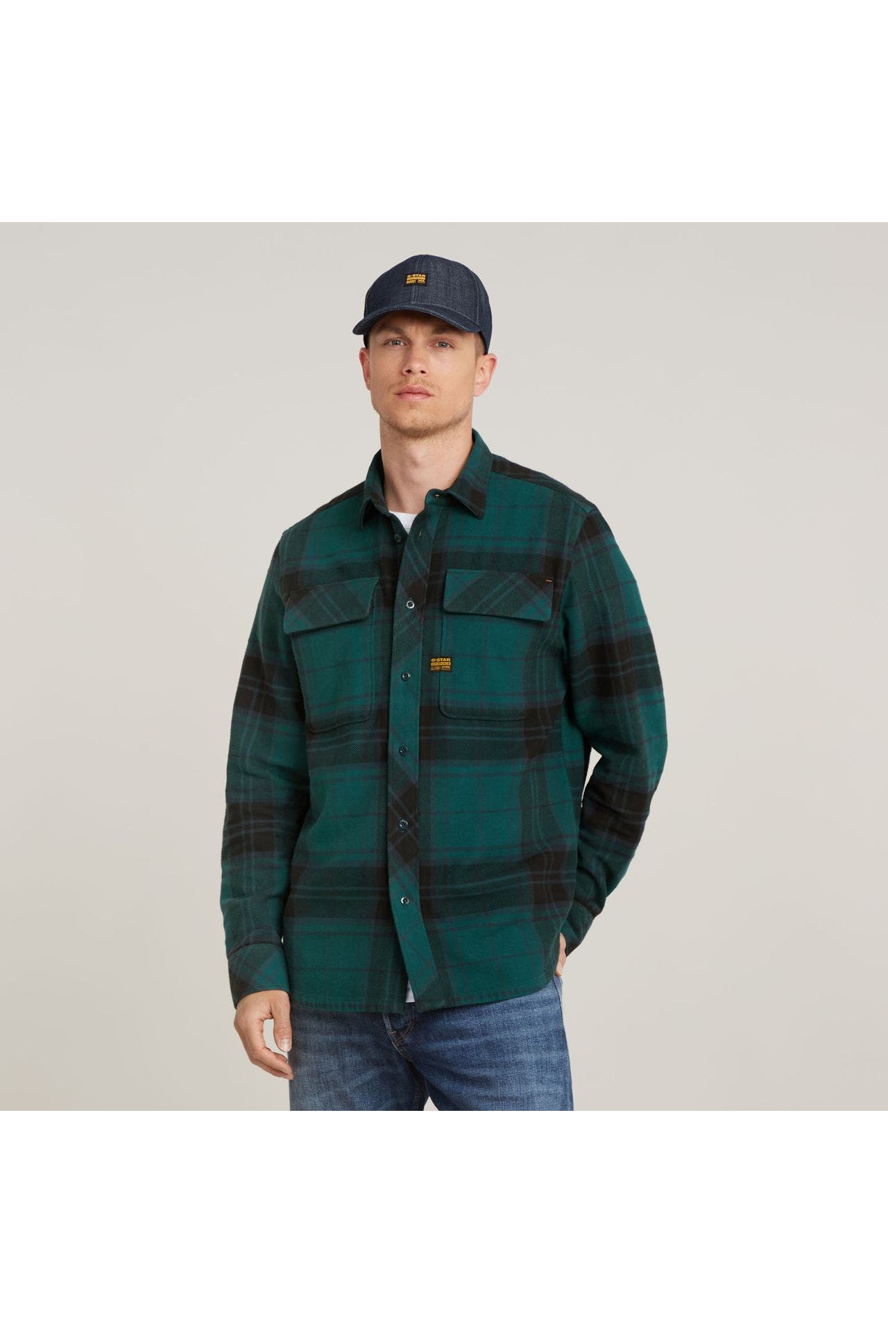 G-STAR Overshirt kariert, Bild 1