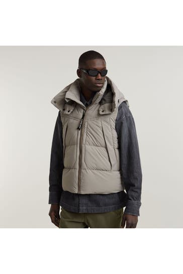 G-STAR Steppweste graugrün