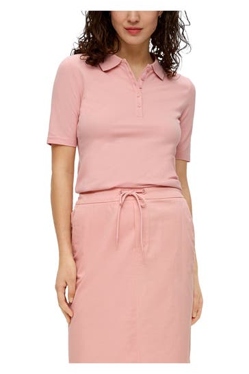 S.OLIVER Polo-Shirt lachs