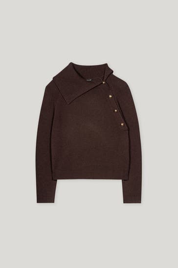 LUISA CERANO Wollpullover braun