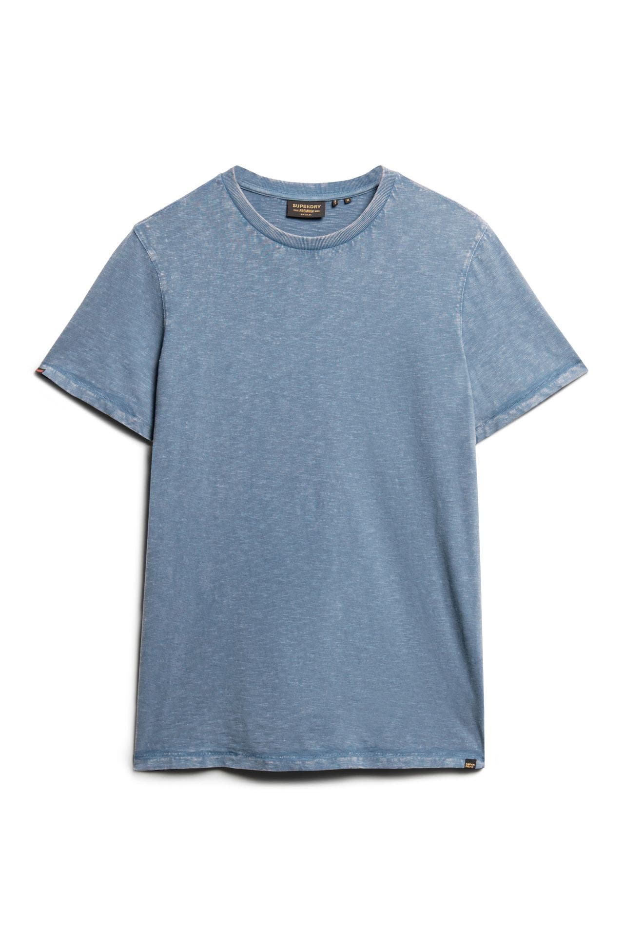SUPERDRY T-Shirt 'Crew Neck Slub' blau, Bild 1