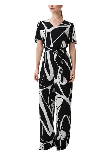 COMMA, Jumpsuit gemustert