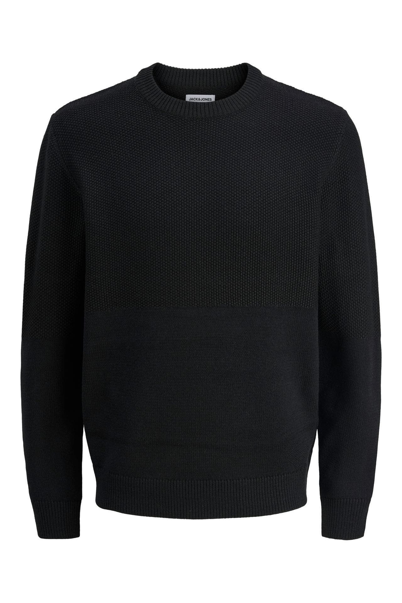 JACK & JONES Strickpullover 'Carl' schwarz, Bild 1