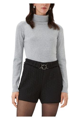 COMMA, Strickpullover grau