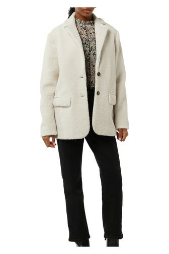 COMMA, Fleecejacke ecru