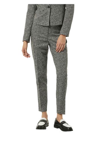 COMMA, Stoffhose schwarz