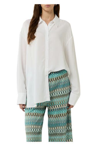 COMMA, Tunika-Bluse weiß