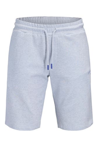 JACK & JONES Sweatshorts hellgrau