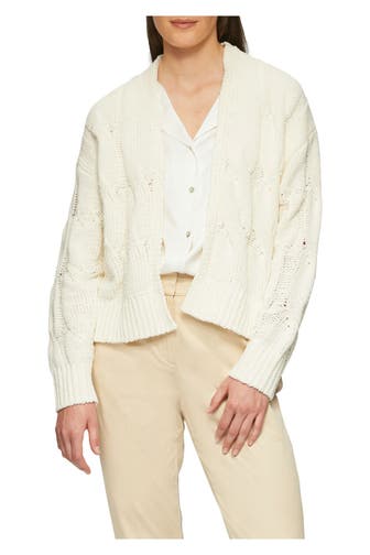 S.OLIVER BLACK LABEL Cardigan weiß