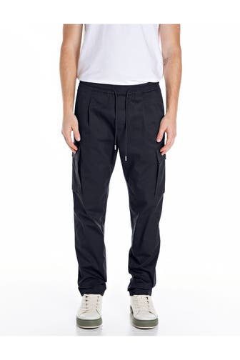 REPLAY Cargohose schwarz