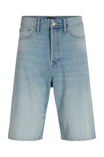 JACK & JONES Jeansshorts hellblau