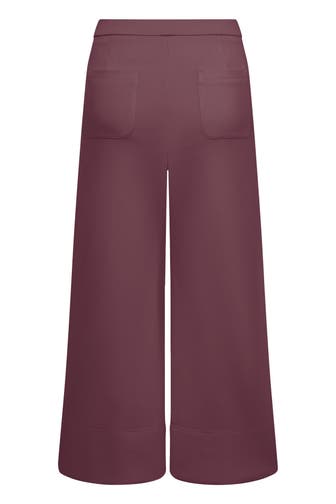 RAFFAELLO ROSSI Culotte 'Palina' bordeaux