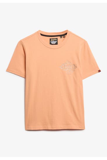 SUPERDRY - T-Shirt pfirsich