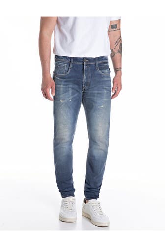 REPLAY Jeans blau slim