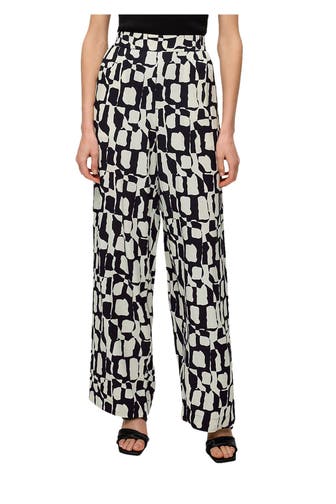 S.OLIVER BLACK LABEL Stoffhose gemustert