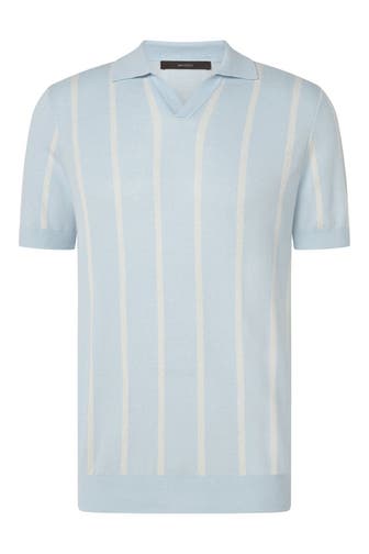 WINDSOR. Leinenmix-Polo 'Lindo' gestreift
