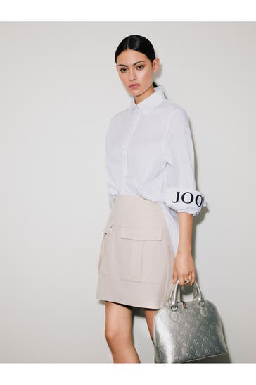 JOOP! Long-Bluse weiß