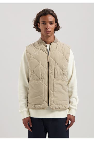 DSTREZZED Weste 'Ives' beige