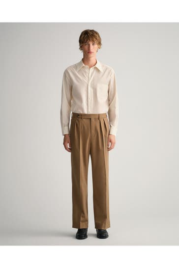 GANT Wollmixhose camel