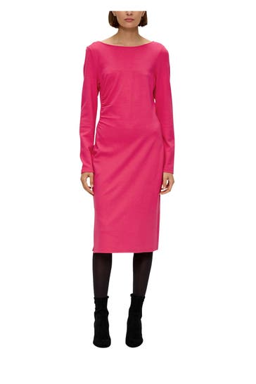 S.OLIVER BLACK LABEL Casual-Kleid pink