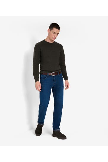 BRAX Thermo-Jeans dunkelblau straight