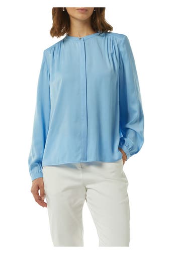 COMMA, Casual-Bluse hellblau