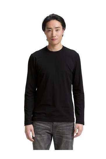 TOM TAILOR Longsleeve schwarz