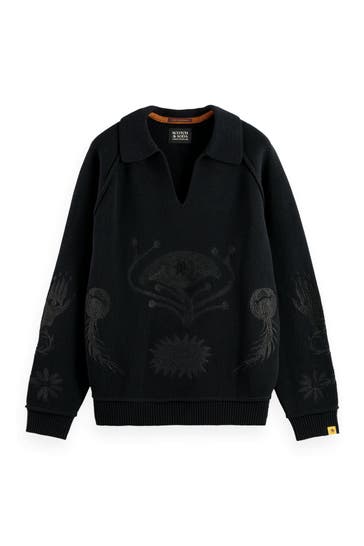 SCOTCH & SODA Strickpullover schwarz