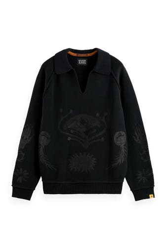 SCOTCH & SODA Strickpullover schwarz