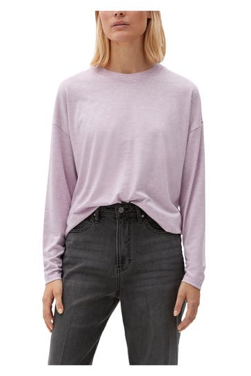 S.OLIVER Longsleeve mauve