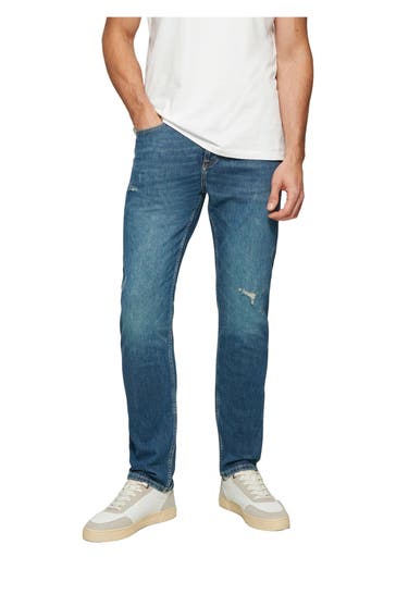 S.OLIVER Jeans mittelblau straight