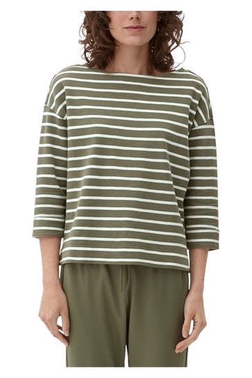 S.OLIVER Strickshirt gestreift