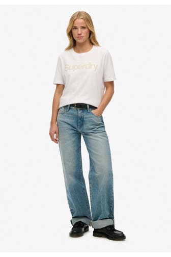 SUPERDRY T-Shirt weiß