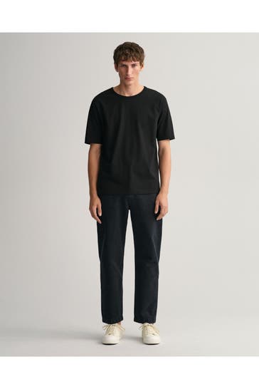GANT Chino blauschwarz straight