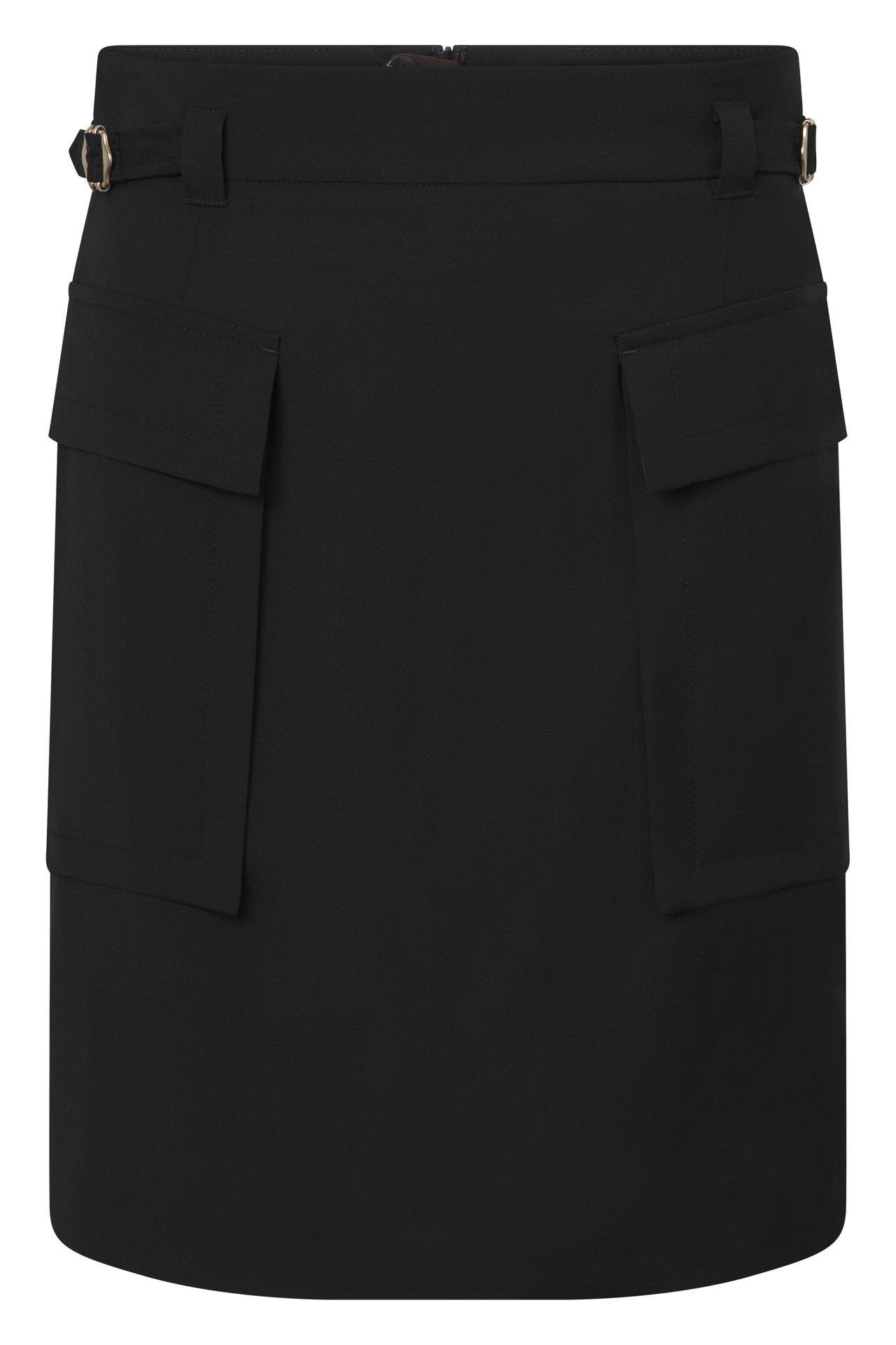 WINDSOR. Woll-Minirock schwarz, Bild 1