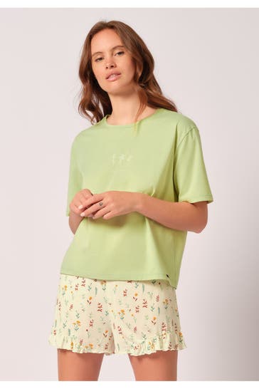 SKINY T-Shirt hellgrün