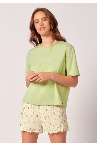 SKINY T-Shirt hellgrün