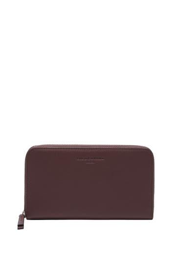 LIEBESKIND BERLIN Ledergeldbörse 'Cassie' aubergine