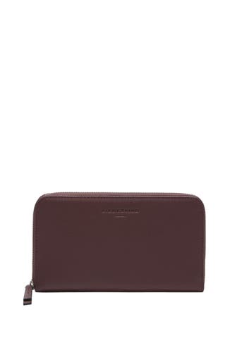LIEBESKIND BERLIN Ledergeldbörse 'Cassie' aubergine