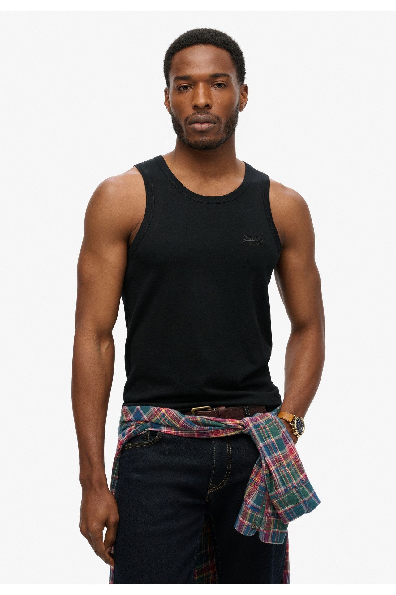 SUPERDRY Tank Top schwarz, Bild 1