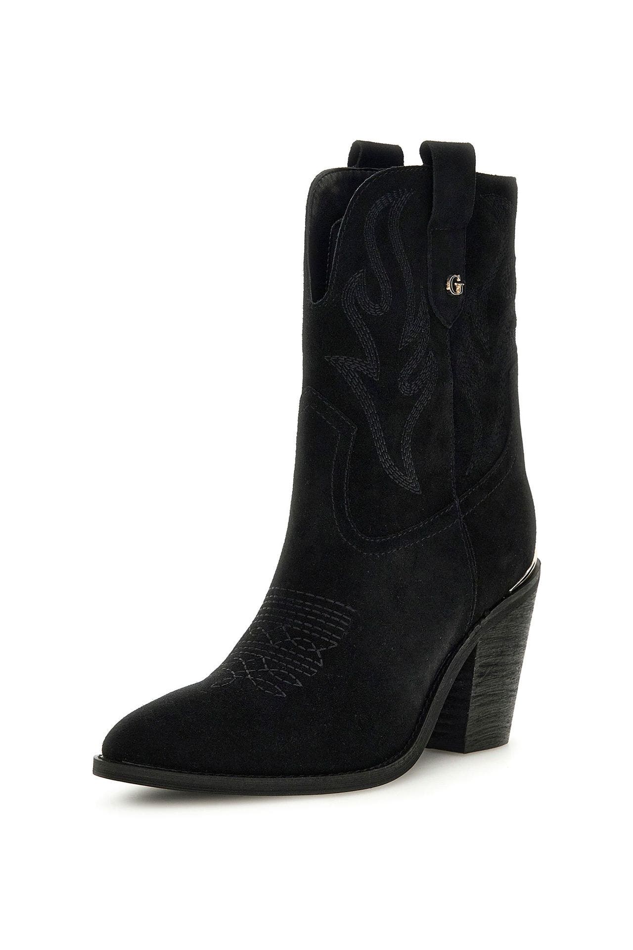 GUESS Cowboy-Boots 'Saleem' schwarz, Bild 1