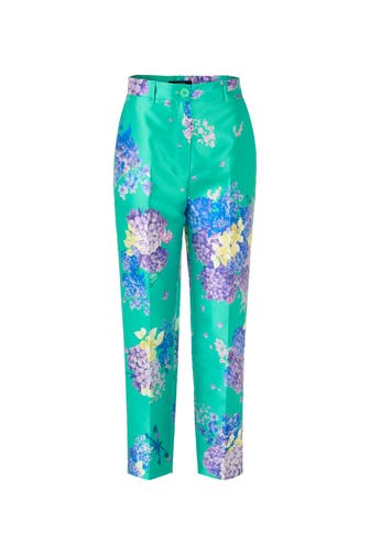 MARC CAIN Stoffhose floral