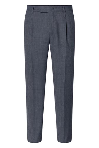 JOOP! Wollmix-Hose 'Bird' dunkelblau