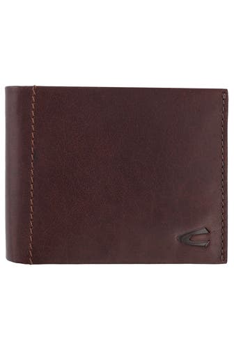 CAMEL ACTIVE Ledergeldbörse 'Niagara' dunkelbraun