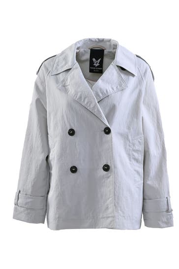 FUCHS SCHMITT Kurzmantel hellgrau