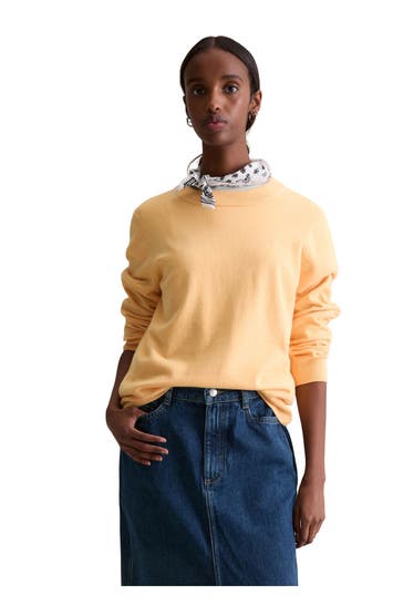 MARC O'POLO DENIM Strickpullover apricot