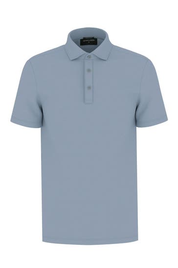STRELLSON Polo-Shirt hellblau