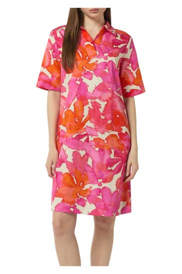 COMMA, Casual-Kleid gemustert