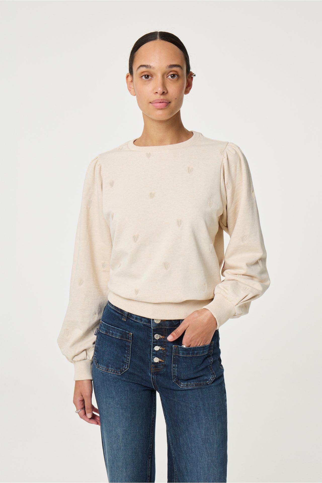 FABIENNE CHAPOT Sweatshirt 'Dina' beige, Bild 1